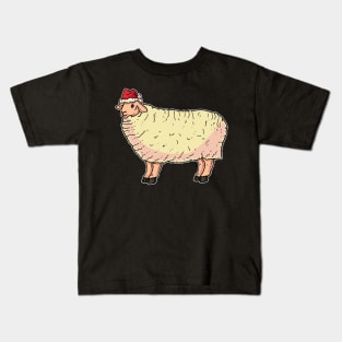 Christmas Sheep Kids T-Shirt